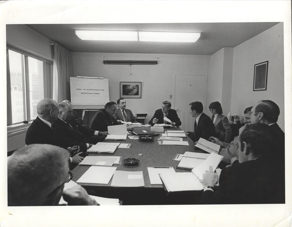 COMSAT business meeting, 1972