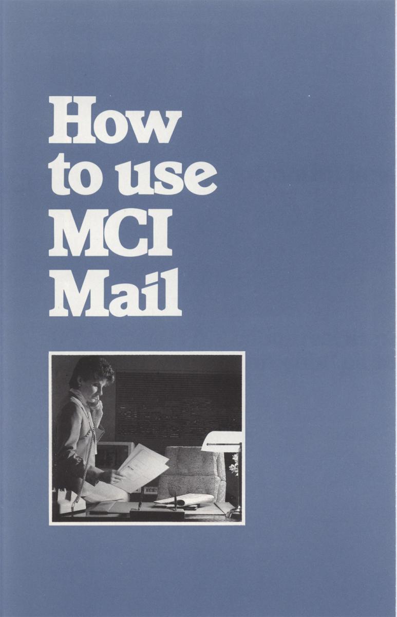 MCI Mail pamphlet