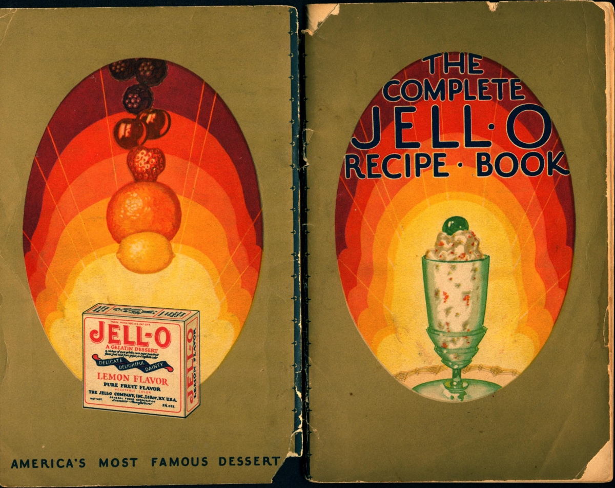 "The complete Jell-O recipe book" circa 1929