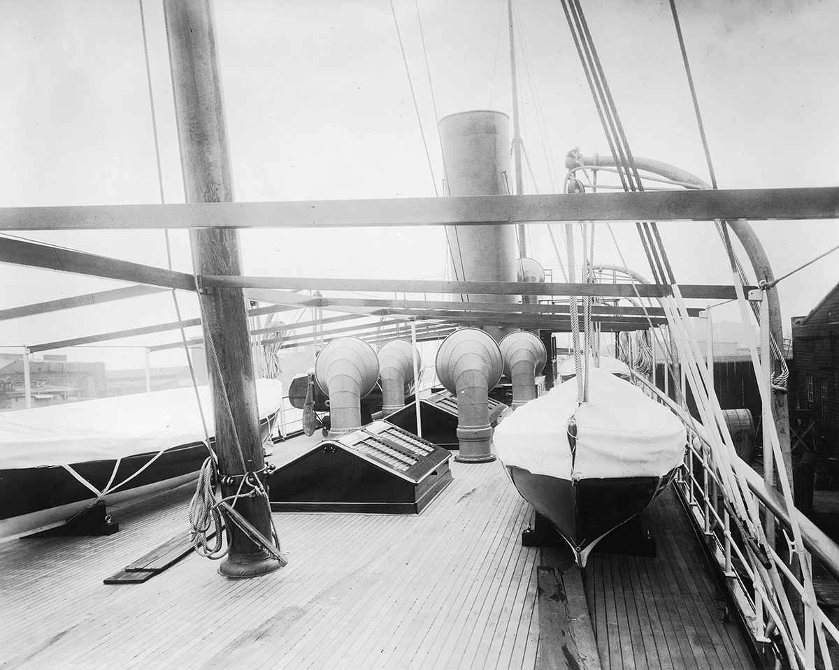 Deck of the Lydonia