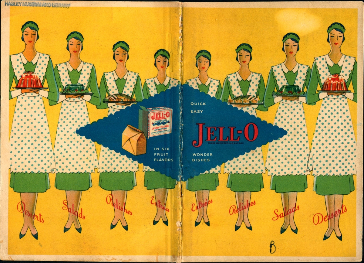 "Quick Easy Jell-O", a cookbook circa 1930