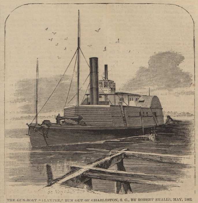 The steamer "Planter" in Harper's Weekly