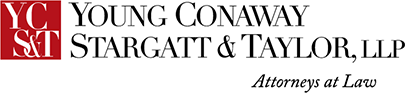 Young Conway Stargatt & Taylor attorneys at law logo