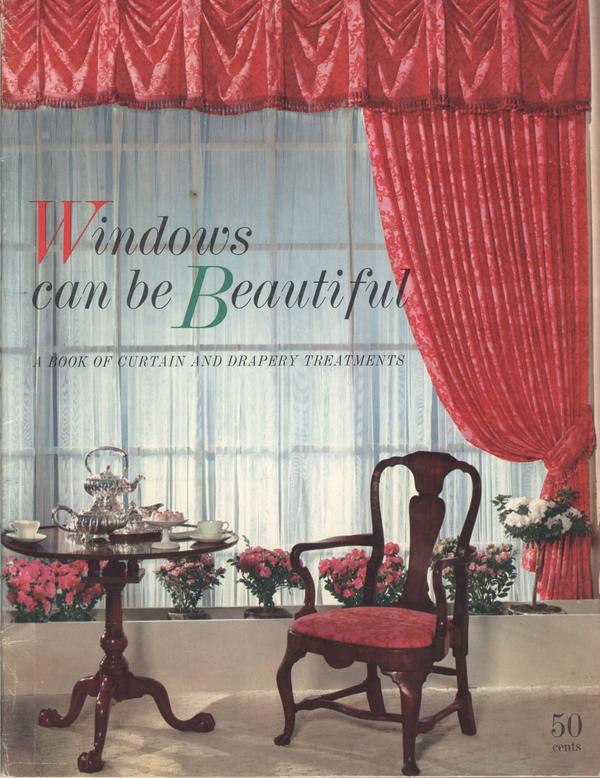 Work titled 'Windows Can Be Beautiful', showing a picture of furniture placed in front of a large window