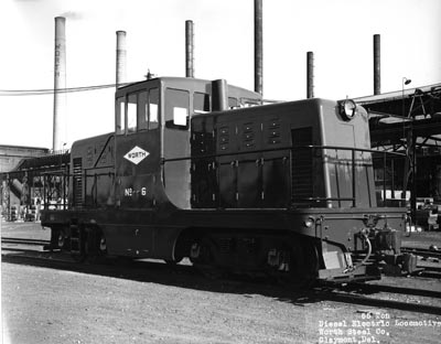 65 ton diesel electric locomotive, Worth Steel Co., Claymont, Del., October 28, 1940