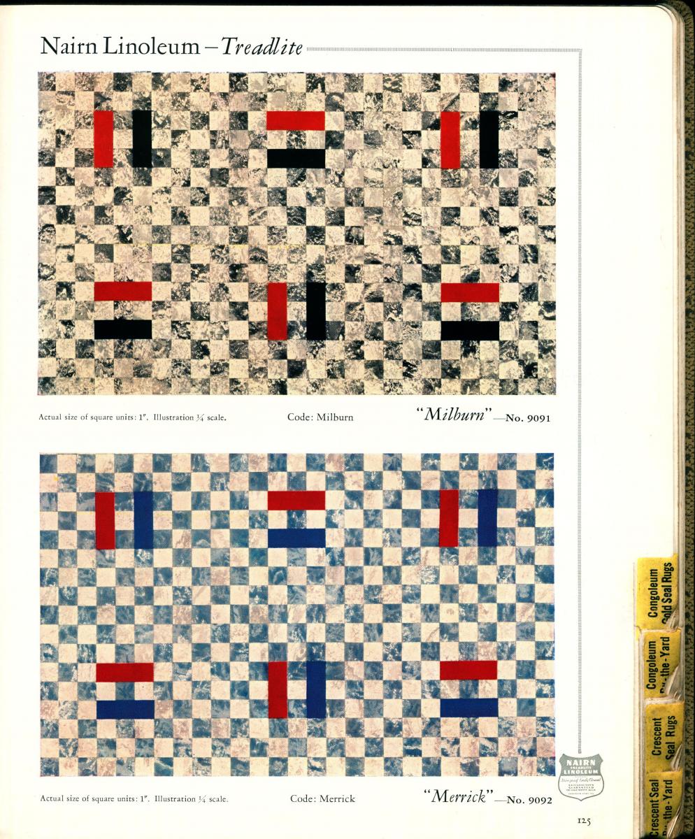The same pattern in different color options