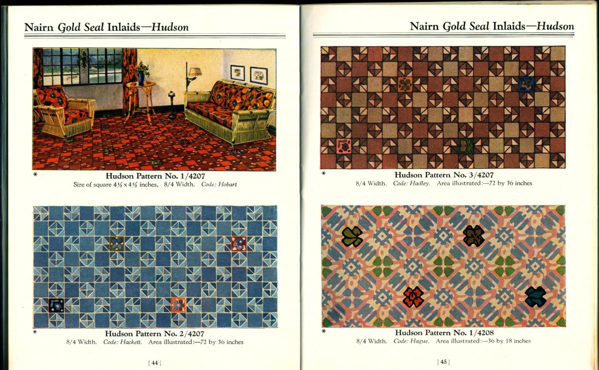Detailed rug patterns