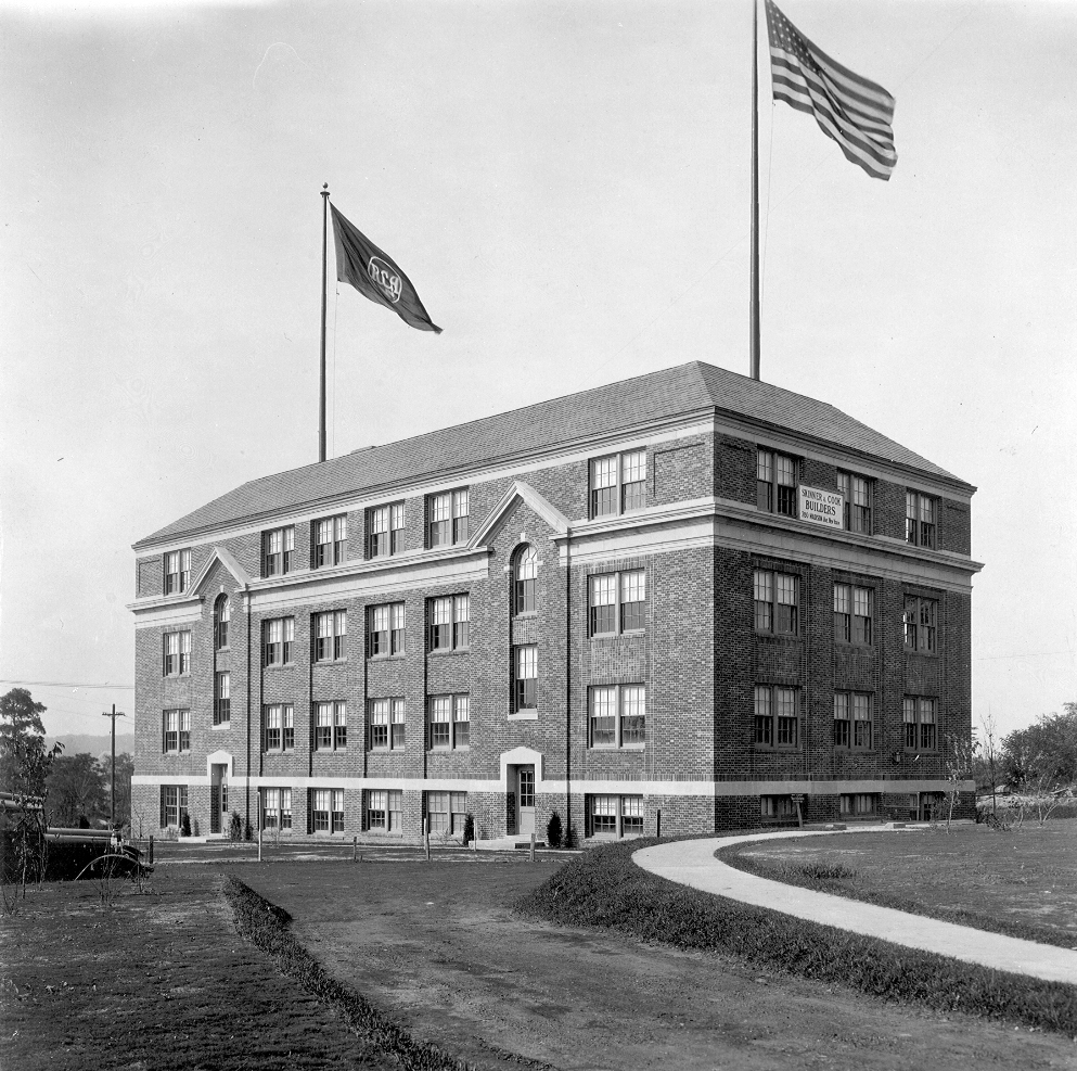 4 story brick building