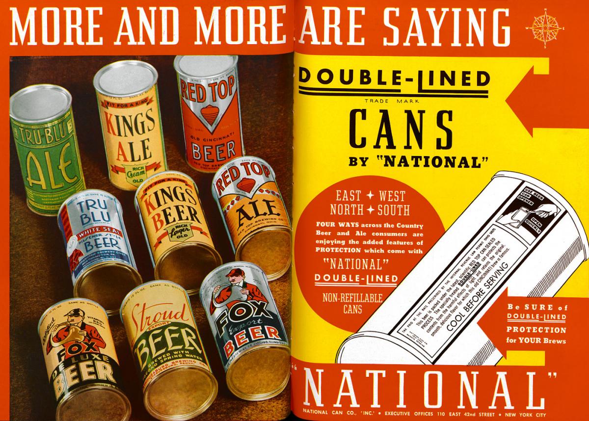 Various cans of beer