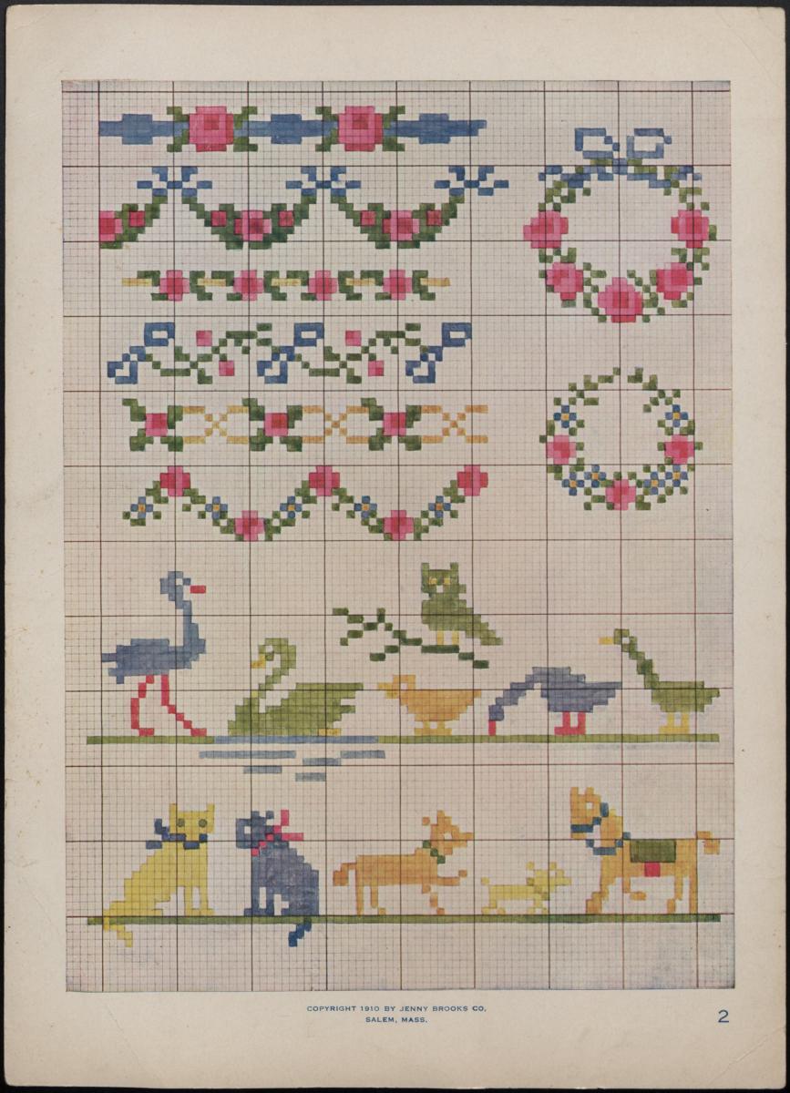 Jenny Brooks, Co. pattern, 1910