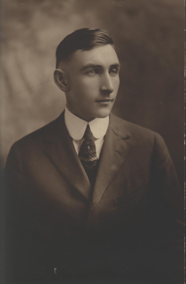 Andrew McGowan portrait, 1915