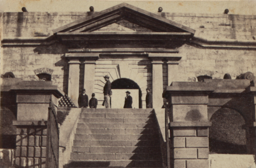 Entry at Fort Hamilton, Brooklyn, New York during the Civil War