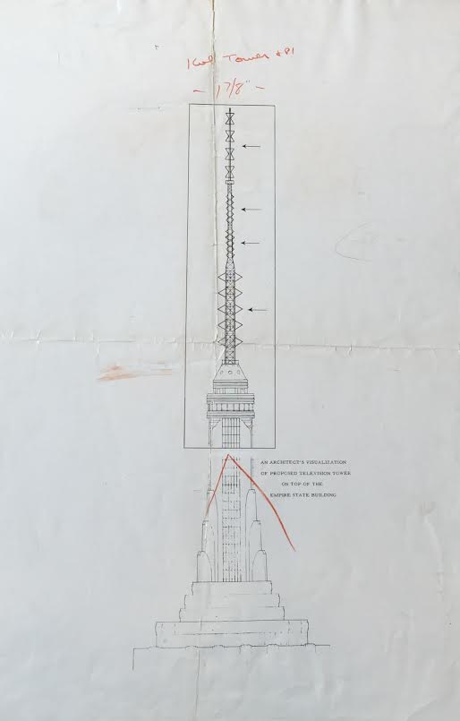Empire State building sketch