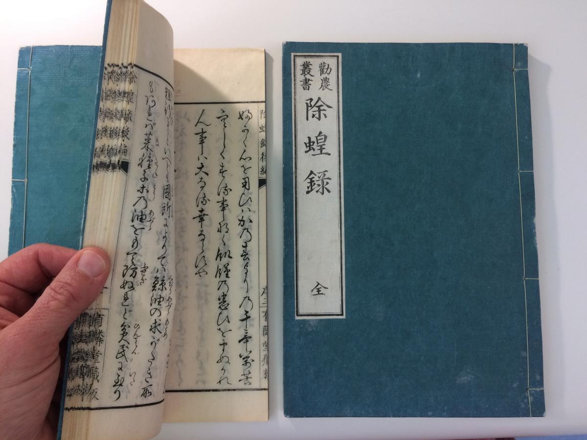 A Japanese bound book.