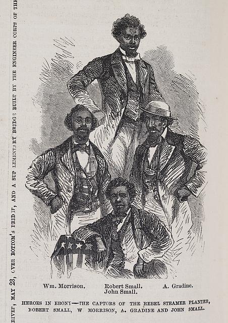 Heroes in ebony illustration