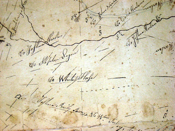 1795 Land Survey Map of Southern Chester County and Northern Delaware