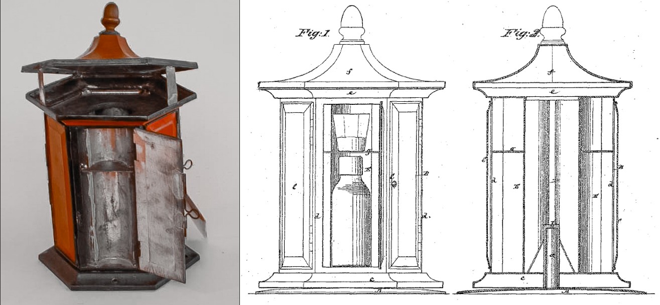 John Matthews Jr. patent model and drawing