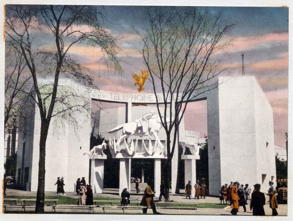 New York World's Fair AT&T telephone building
