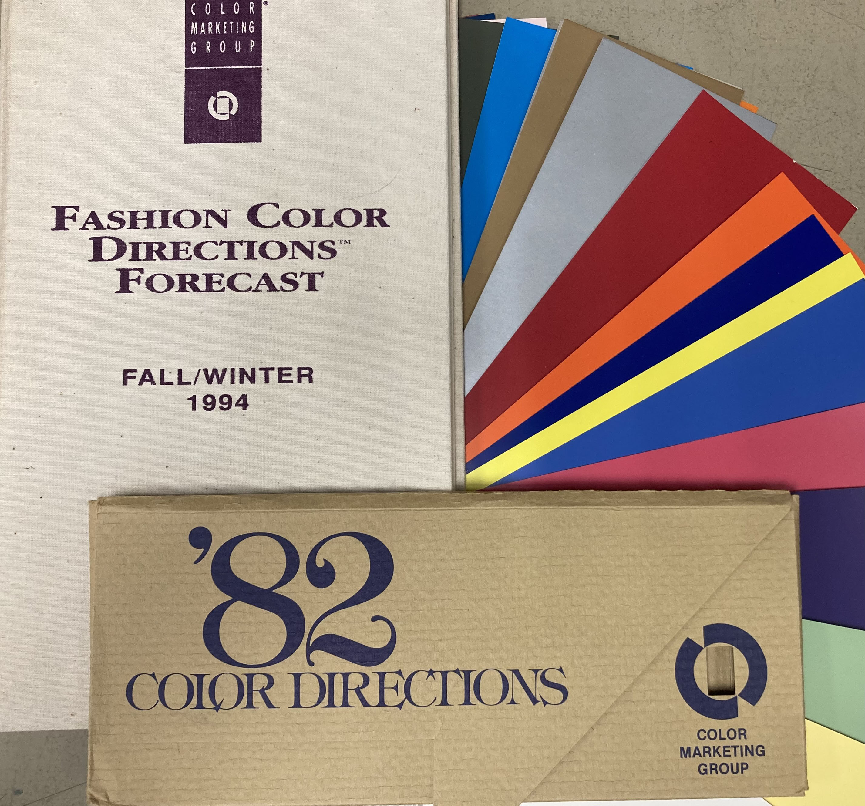 Color Marketing Group color charts. Accession 2880, Color Marketing Group records