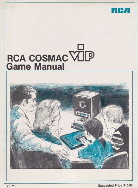 Cover of RCA COSMAC VIP Game Manual, 1978