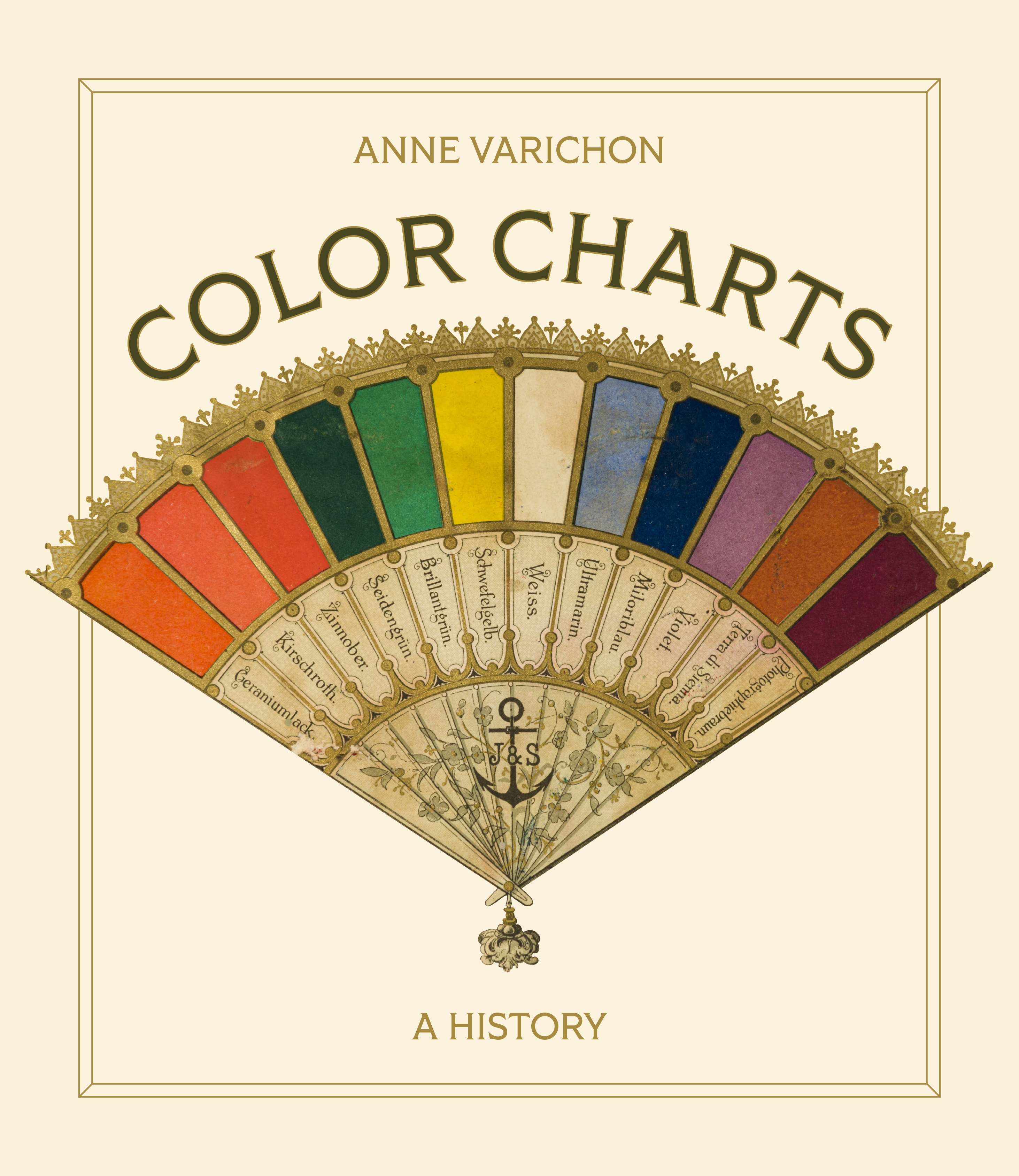 Cover of book Color Charts: A History (Princeton University Press, 2024)