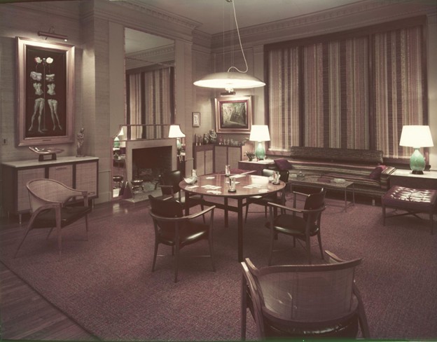 Second view of the game room, showing Radio at left and Jive at center.