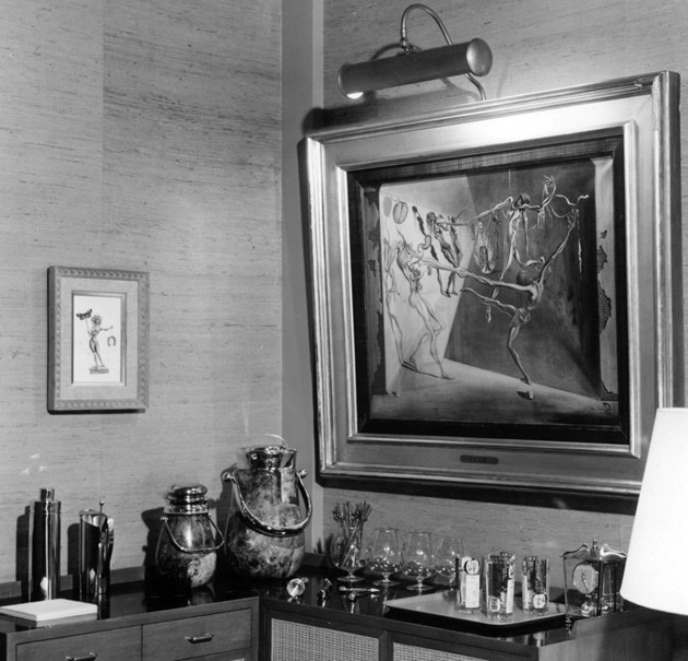 Dali’s macabre Jive above the bar