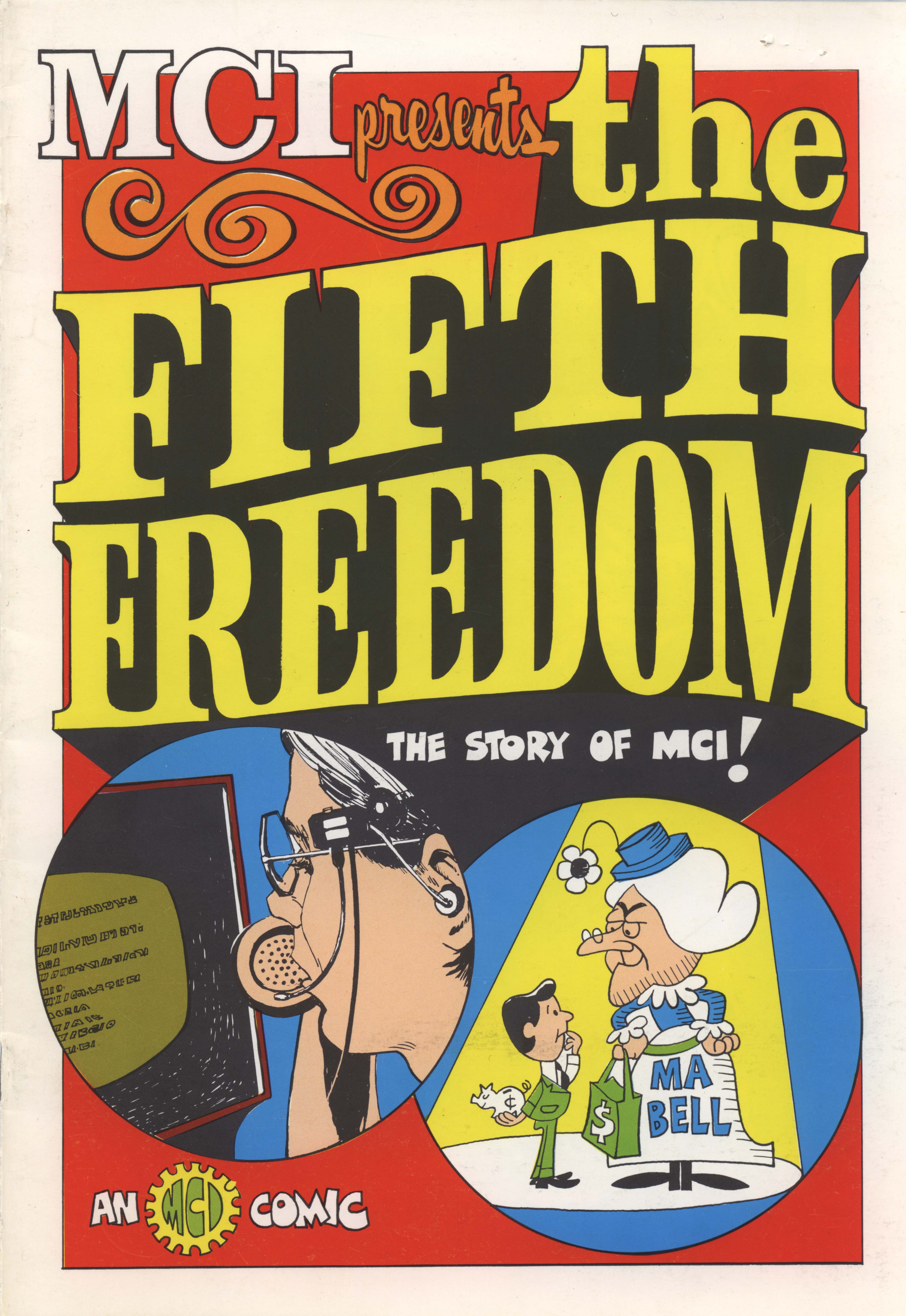 Cover of Fifth Freedom MCI comic book