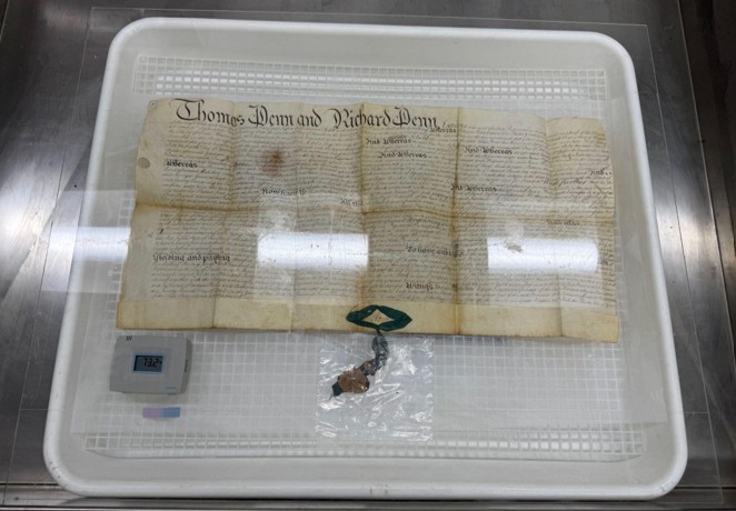 Penn land documents being conserved