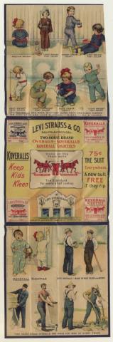 Unfolded Levi Strauss Advertisement