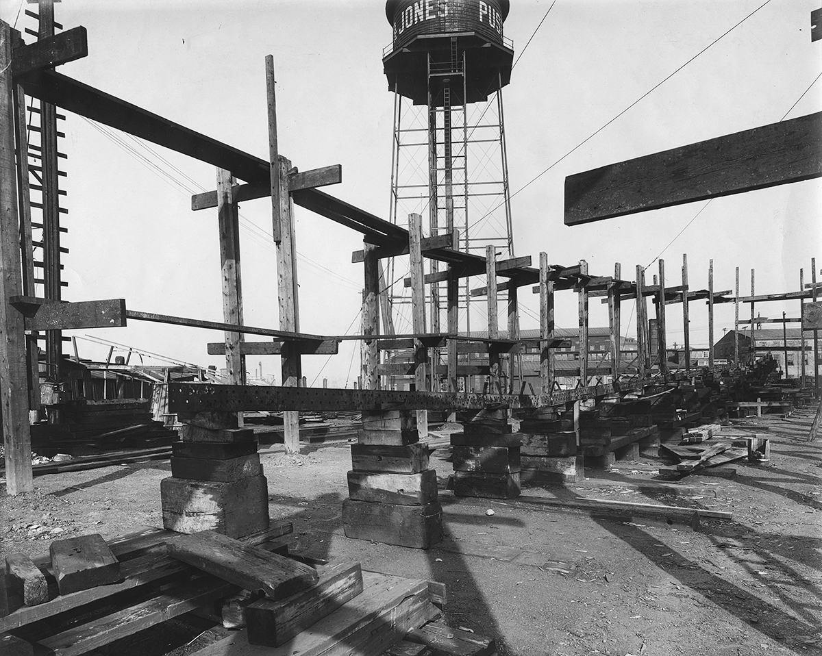 Shipyard construction