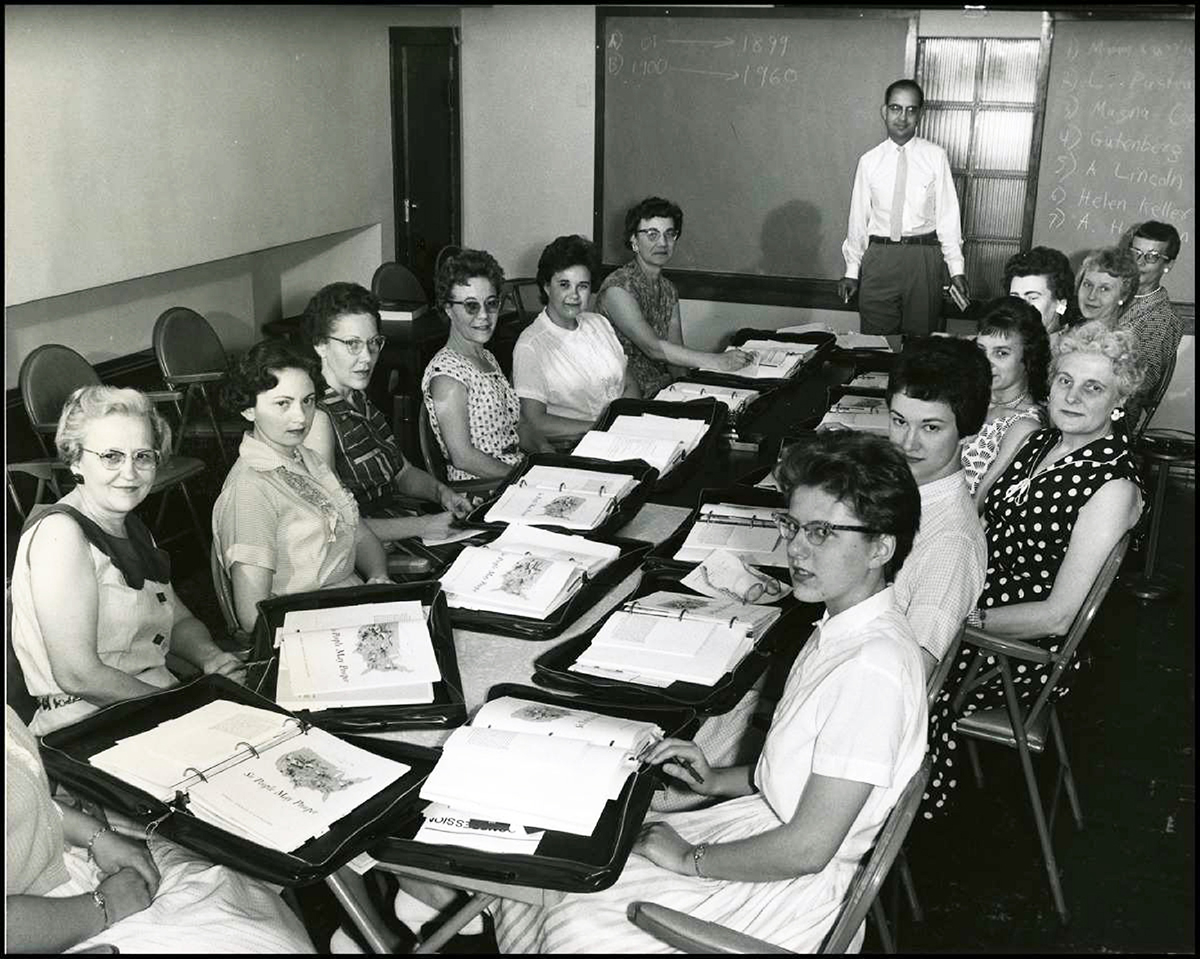 First all women session meeting.