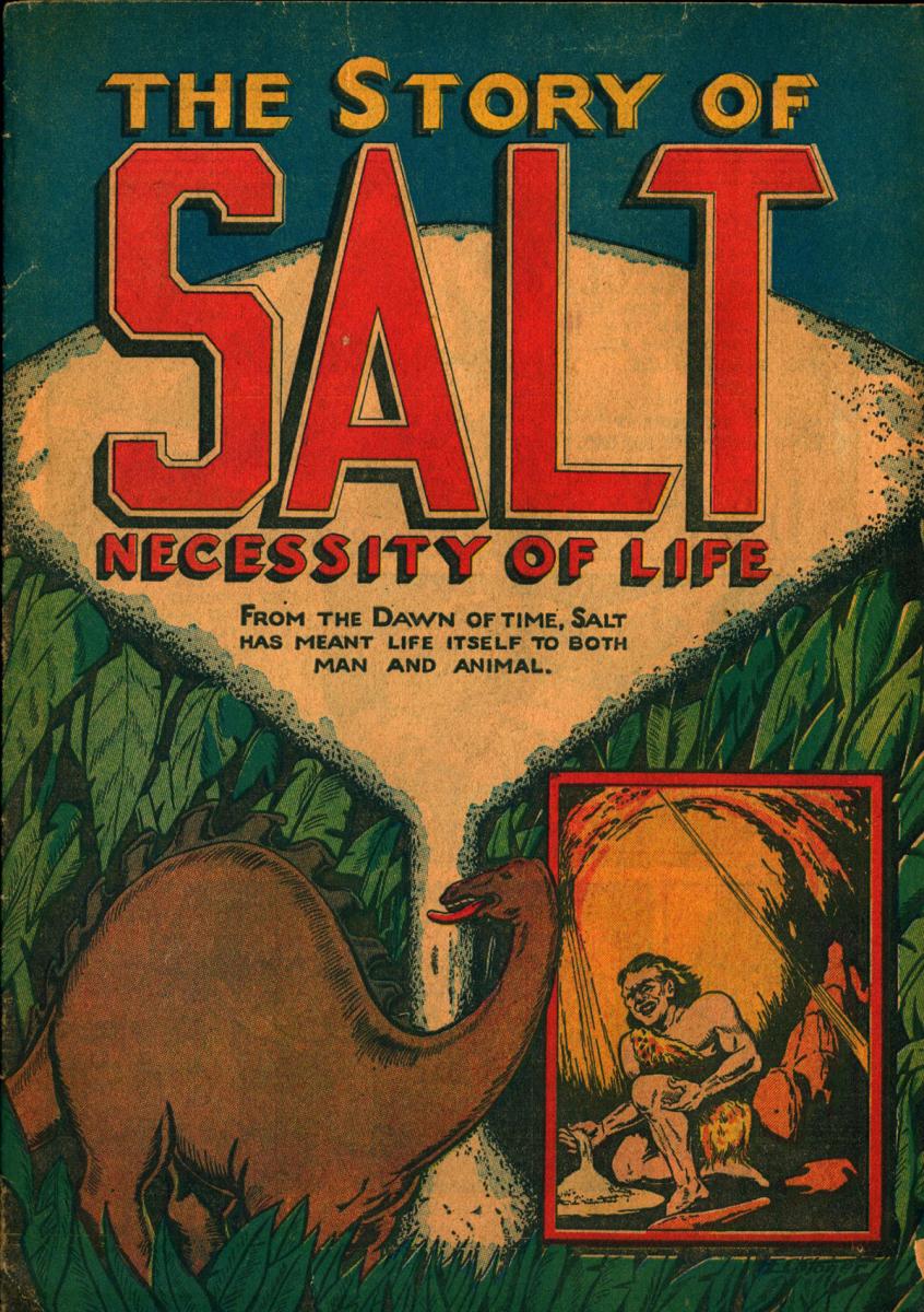 Front cover Leslie Salt Co. pamphlet