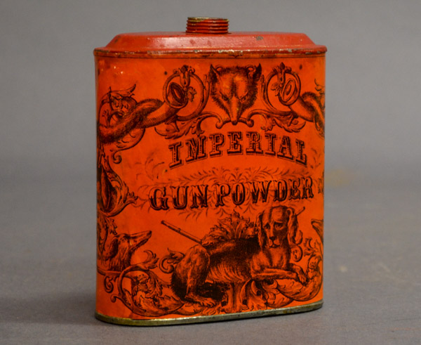 Gunpowder can for Imperial Gunpowder by Eureka Powder Works