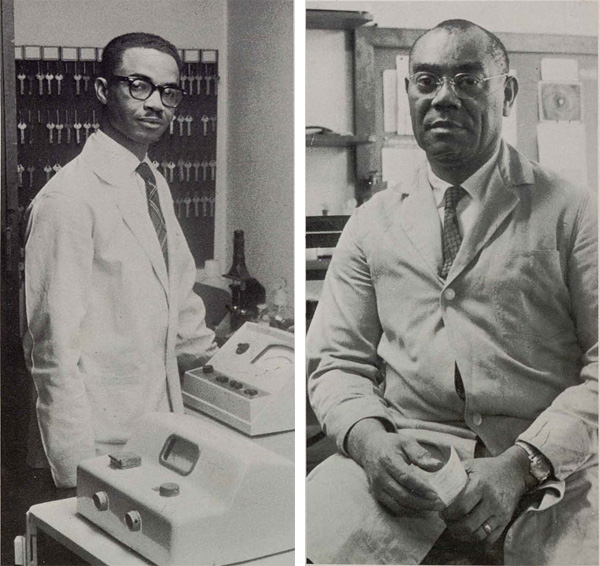 Clark college professors Dr. Alfred Spriggs and Mr. Booker T. Simpson