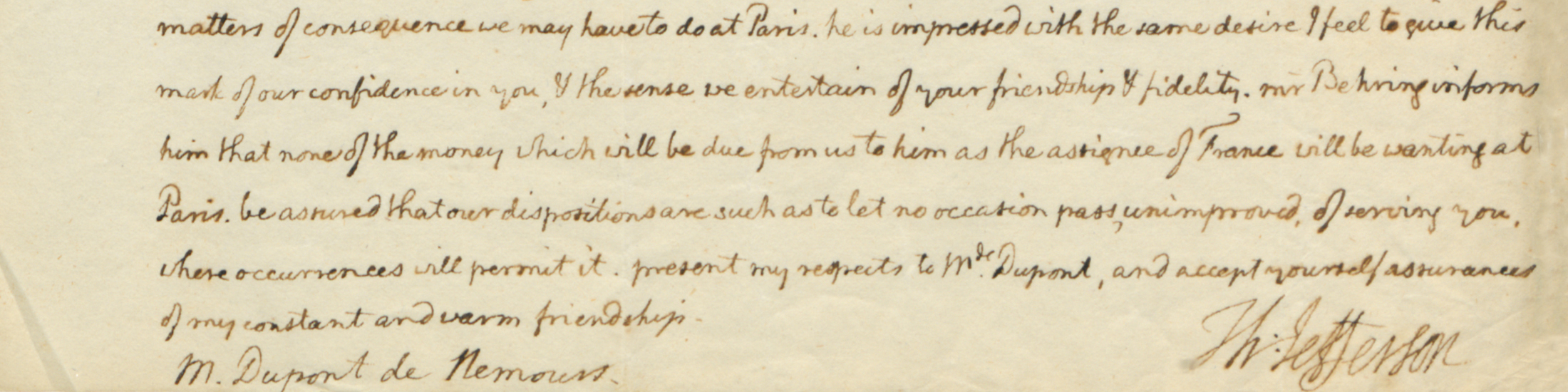 Jefferson letter