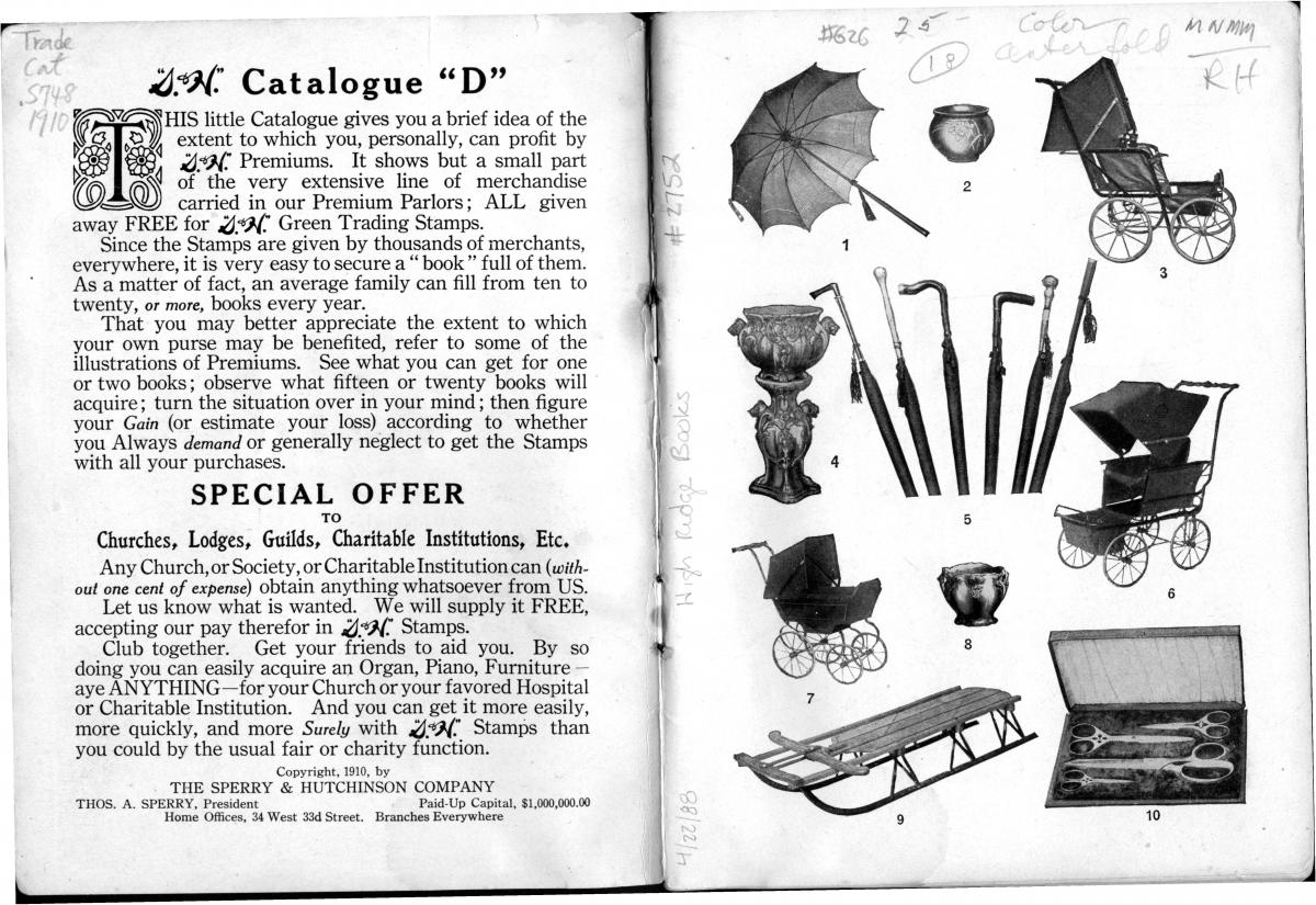 Stamp premium catalog