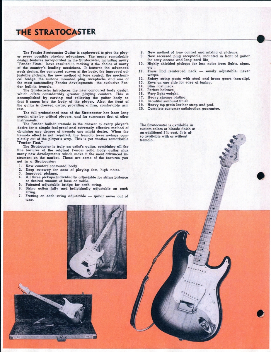 catalog for fender