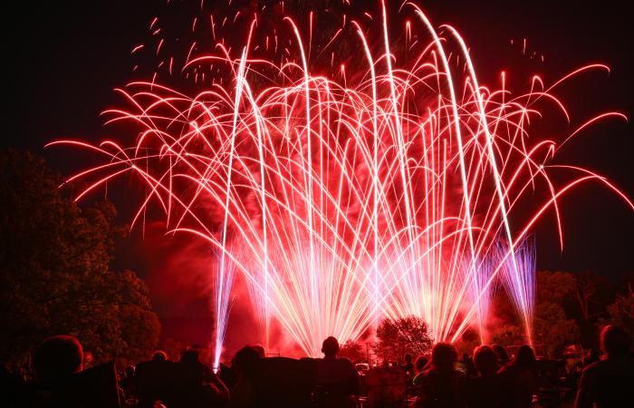 Fireworks at Hagley