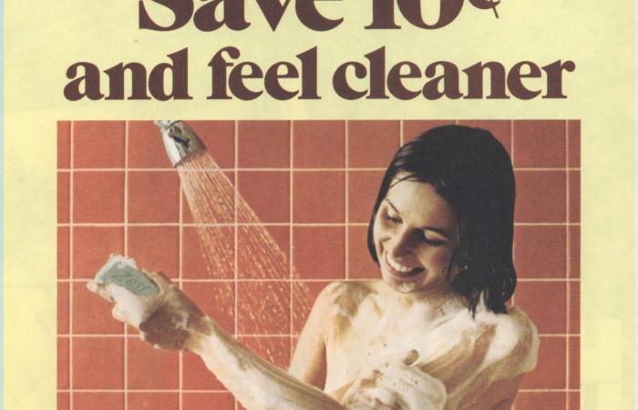 Ad for Zest bodywash