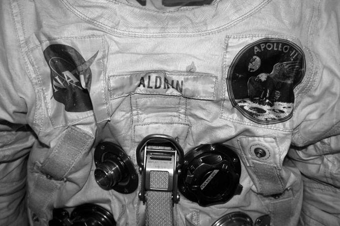 buzz aldrin space suit