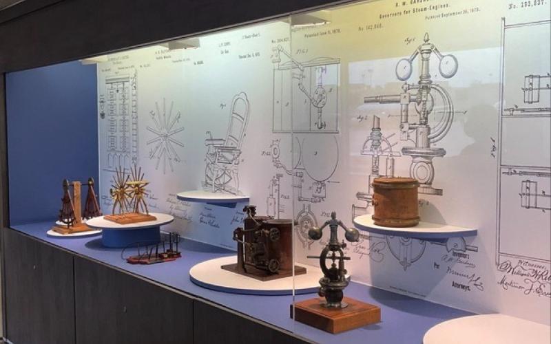 Artifacts of Invention-Display Case Following First Day of Installation-Credit Hagley Museum and Library-web860.jpg