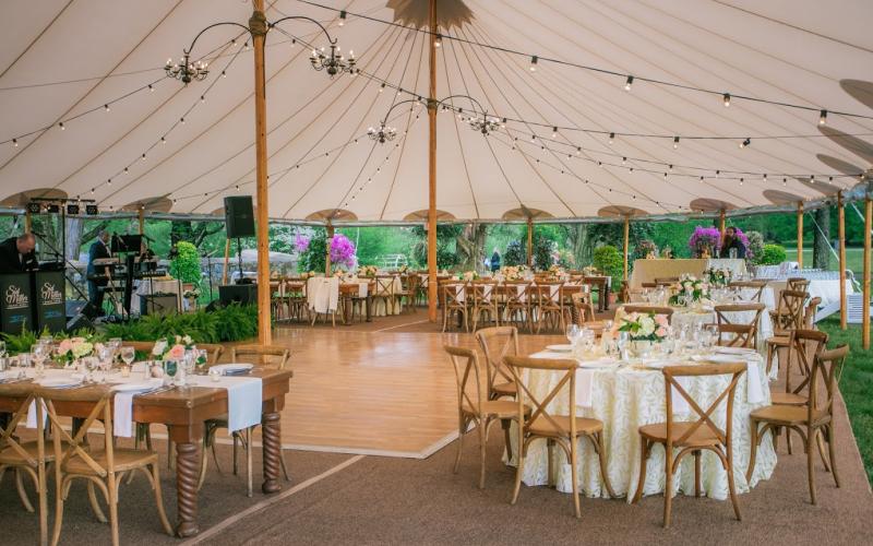 tented reception