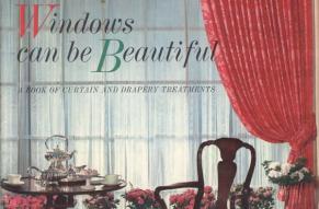 Work titled 'Windows Can Be Beautiful', showing a picture of furniture placed in front of a large window