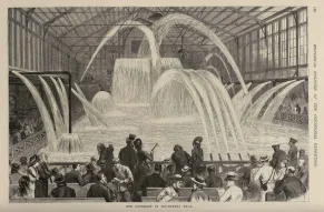 Cataract at Machinery Hall, 1876