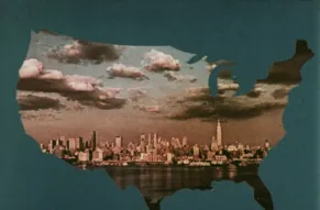 Film still from film The American Album