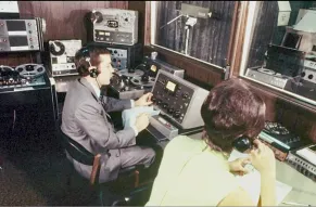 Studio control troom