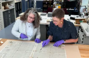 Laura Wahl and Sharon Fickeissen