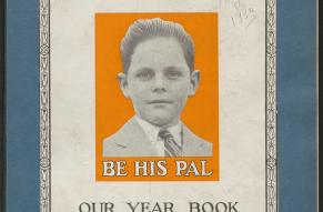 Cover of the 1930 yearbook for the Boy Council of Philadelphia.