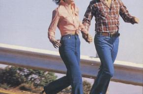 Cover of a 1978 issue of DuPont Magazine showcasing sportswear and denim fashion.